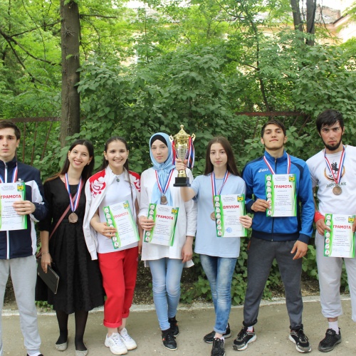 Легкоатлетическая эстафета, посвященная Дню Победы.