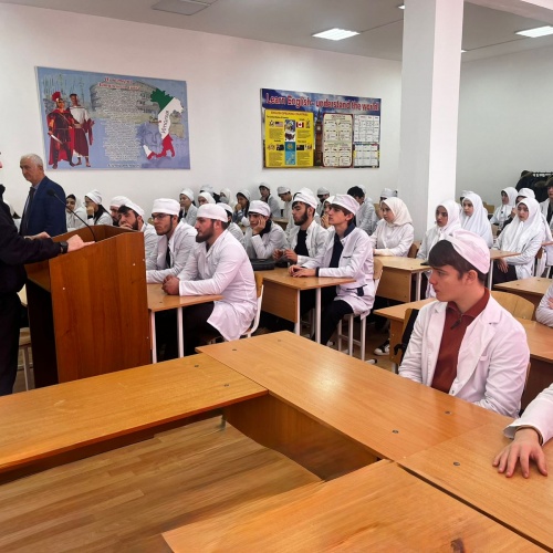 Встреча с инспектором НПДН ЛОП, лейтенантом полиции Герехановым Адамом Артуровичем